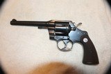 Colt official police positive revolver in 22 caliber