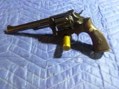 Smith & Wesson K-22 model 17 22 long rifle - Image 2 of 5