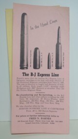 Fred Barnes Custom Bullets 1965 Sales Flyer - 2 of 4