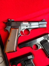 Browning 3 Pistol cased set - 6 of 15