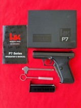 Heckler & Koch HK P7 1986 in Factory Matching Box H&K 9mm - 1 of 15