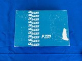 LNIB Sig Sauer P220 .45 ACP West Germany 1986 Tysons Corner, Va - 3 of 15