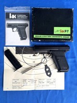 1982 H&K P7 in Factory Box Arlington Early PSP