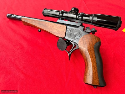 Thompson Center Contender 7-30 Waters Burris Scope Leupold Mount Mint