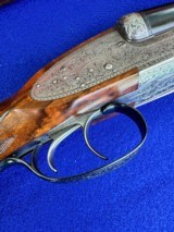 1915 John Dickson & Son-Best London Pattern Sidelock Ejector SxS Shotgun - 14 of 20