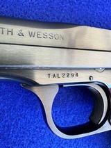 1986 Smith & Wesson Model 41 In Box S&W .22 Rimfire Semi Auto Match Target Pistol - 6 of 20