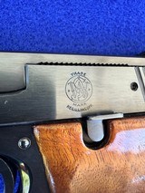1986 Smith & Wesson Model 41 In Box S&W .22 Rimfire Semi Auto Match Target Pistol - 5 of 20