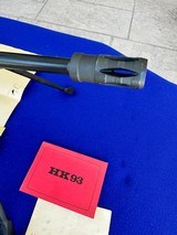 1979 Pre Ban Heckler & Koch HK93 bipod, papers .233 Rem - 15 of 20