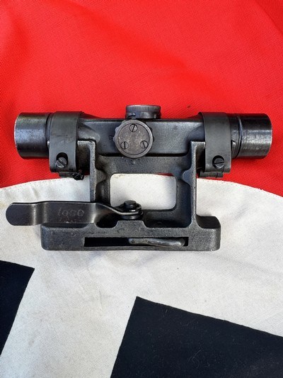 Original German ZF4 Scope and Original Walther Mount for G43 K43 Darrin Weaver Provenance