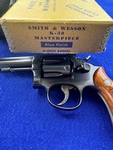 1950 Smith & Wesson K-38 Target MasterPiece Gold Box Curio & Relic S&W-Pre Model 14 - 18 of 20