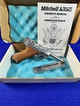 Like New In Box Mitchell Arms P-08 American Eagle LugerOriginal Box and Papers - Rare - 1 of 20
