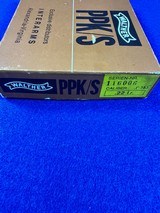 1970 Walther PPK/S .22 L.R. Mint in Box with 2 magazines - 3 of 20