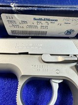 1991 Smith Wesson Model 1066 Third Gen Series:1000 Like New In Box 10mm Stainless - 2 of 20