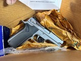 1991 Smith Wesson Model 1066 Third Gen Series:1000 Like New In Box 10mm Stainless - 20 of 20