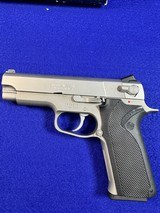 1991 Smith Wesson Model 1066 Third Gen Series:1000 Like New In Box 10mm Stainless - 6 of 20