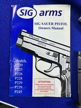 2001 Sig Sauer P220 ST-STAINLESS *FIRST YEAR*LNIB .45ACP Germany DA/SA - 4 of 20