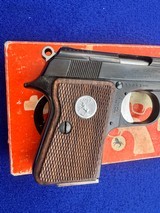 1965 New In Box Colt .25 Auto Junior Colt Papers 2 mags Curio Relic C&R Astra - 9 of 20