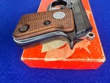 1965 New In Box Colt .25 Auto Junior Colt Papers 2 mags Curio Relic C&R Astra - 5 of 20