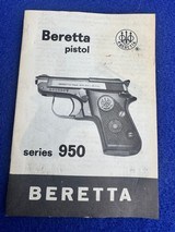 In Box Beretta model 950 BS Jetfire .25 ACP (6.35mm) Italy - Image 18 of 18