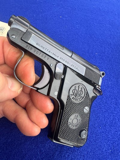 In Box Beretta model 950 BS Jetfire .25 ACP (6.35mm) Italy - Image 4 of 18
