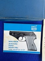 1970 In Box Mauser/Interarms HSC .380 ACP 9 Short Curio Relic C&R - 5 of 20