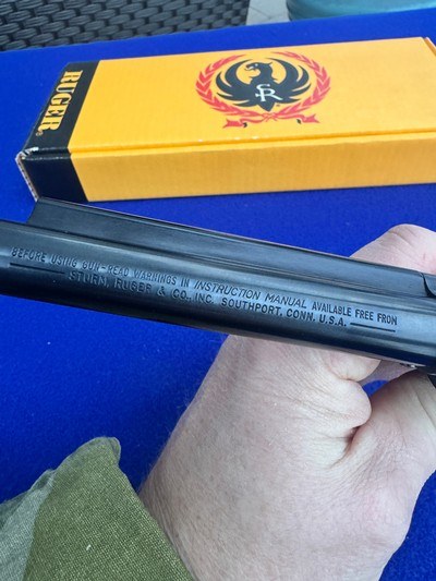 1978 In Box Ruger New Model Single Six Convertable .22 LR/.22 WMR - Image 19 of 20