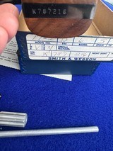 1968 In Box Smith Wesson model 17-2 (K-22 masterpiece) .22 LR K Frame Pinned Barrel C&R - 18 of 20