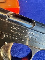 1965 In Box Colt .25 Auto Junior Colt Papers 2 mags Curio Relic C&R Astra - 14 of 20