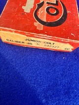 1965 In Box Colt .25 Auto Junior Colt Papers 2 mags Curio Relic C&R Astra - 3 of 20