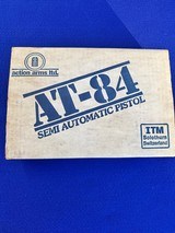 Pre Ban New In Box Action Arms AT-84S Swiss 9mm CZ-75 Copy Import UN-Fired - 2 of 20