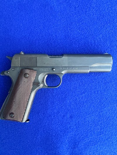 1945 WWII Ithica M1911A1 .45 ACP U.S. ARMY C&R 1911 - Image 6 of 20