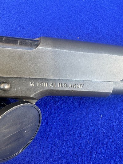 1945 WWII Ithica M1911A1 .45 ACP U.S. ARMY C&R 1911 - Image 8 of 20