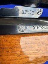 Vintage Steyr SL .222 Rem Mag Austria dual set triggers Jeweled barrel - 13 of 20