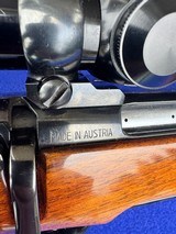 Vintage Steyr SL .222 Rem Mag Austria dual set triggers Jeweled barrel - 7 of 20