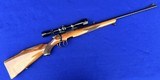Vintage Steyr SL .222 Rem Mag Austria dual set triggers Jeweled barrel - 1 of 20
