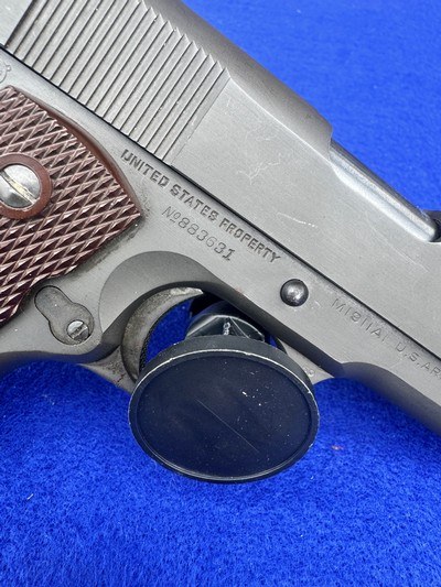 1943 Colt 1911A1 WWII .45 ACP 1911 Matched Slide GHD U.S. Army - Image 5 of 20