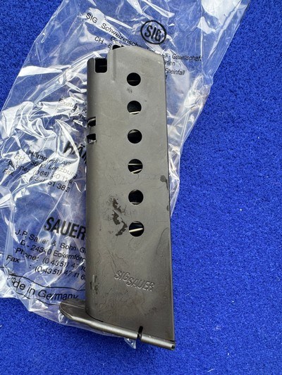 NIB 1994 Sig Sauer P220 .45 ACP *RARE* Outer Shipping Sleeve German made - Image 5 of 20
