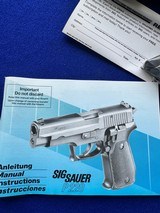 NIB 1994 Sig Sauer P220 .45 ACP *RARE* Outer Shipping Sleeve German made - Image 3 of 20