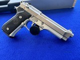 LNIB 1994 Beretta 92FS Inox GHOST 9mm Italy - Image 8 of 20
