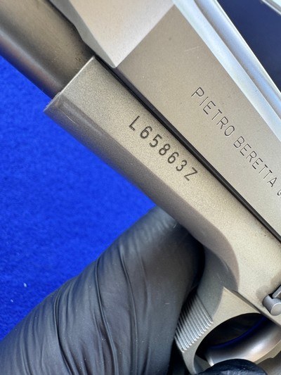 LNIB 1994 Beretta 92FS Inox GHOST 9mm Italy - Image 7 of 20