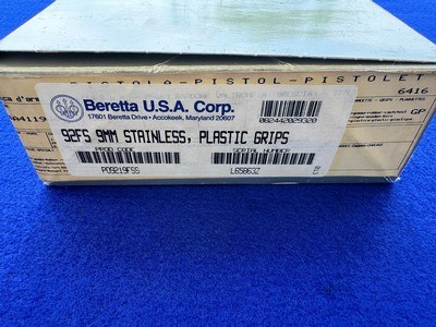 LNIB 1994 Beretta 92FS Inox GHOST 9mm Italy - Image 3 of 20