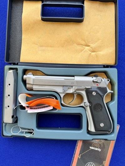 LNIB 1994 Beretta 92FS Inox GHOST 9mm Italy - Image 4 of 20