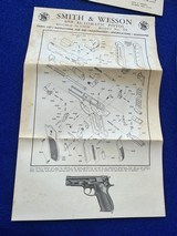 NIB 1974 Smith Wesson 39-2 Curio Relic 9mm C&R - Image 3 of 20