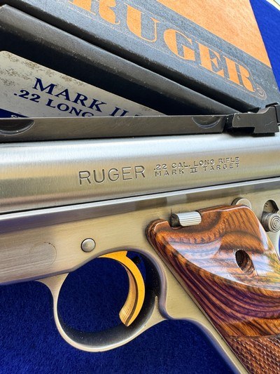 LNIB 1992 Ruger Mk II Competition Target Model Stainless Scope Rings - Image 12 of 20