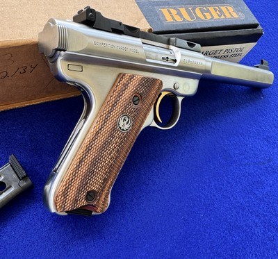LNIB 1992 Ruger Mk II Competition Target Model Stainless Scope Rings - Image 7 of 20