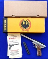 LNIB 1992 Ruger Mk II Competition Target Model Stainless Scope Rings - Image 1 of 20