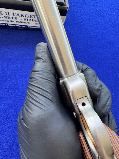 LNIB 1992 Ruger Mk II Competition Target Model Stainless Scope Rings - Image 19 of 20