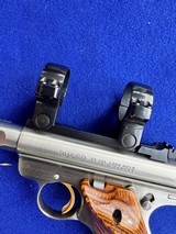 LNIB 1992 Ruger Mk II Competition Target Model Stainless Scope Rings - Image 2 of 20