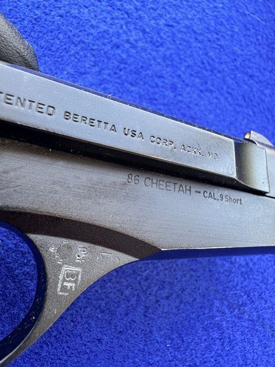 Desired 1995 Beretta 86 Cheetah Italy .380 ACP Tip Up Barrel Bruniton - Image 19 of 20