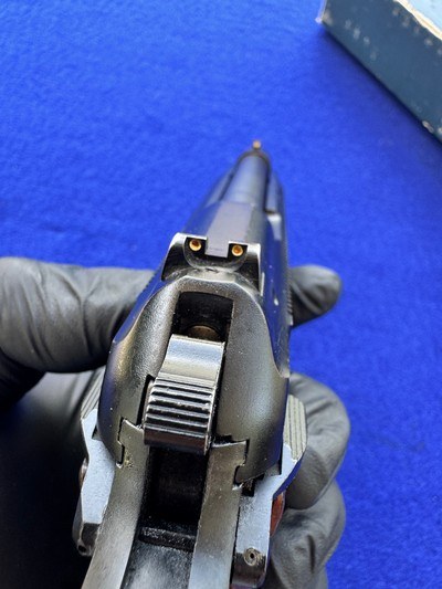 Desired 1995 Beretta 86 Cheetah Italy .380 ACP Tip Up Barrel Bruniton - Image 13 of 20